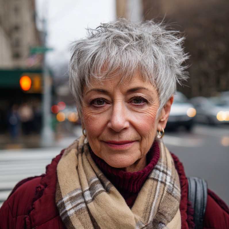 Modern Textured Pixie Cut with Effortless Volume