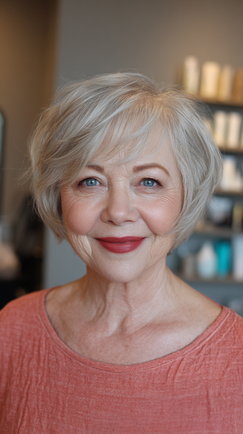 Soft Textured Bob with Subtle Layers