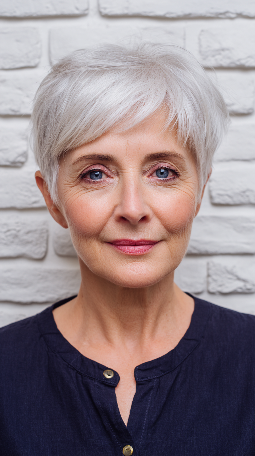 Chic Short Textured Pixie Cut