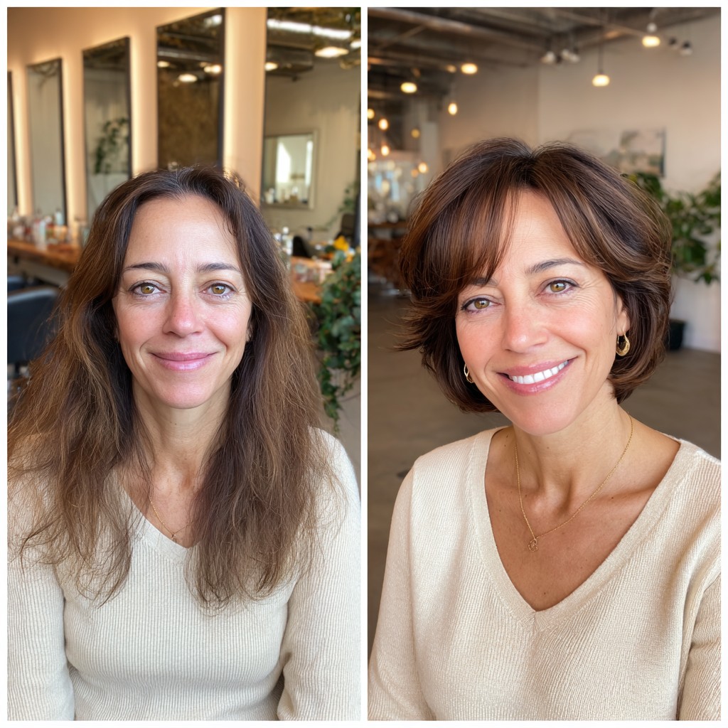 Chic Textured Bob with Soft Volume