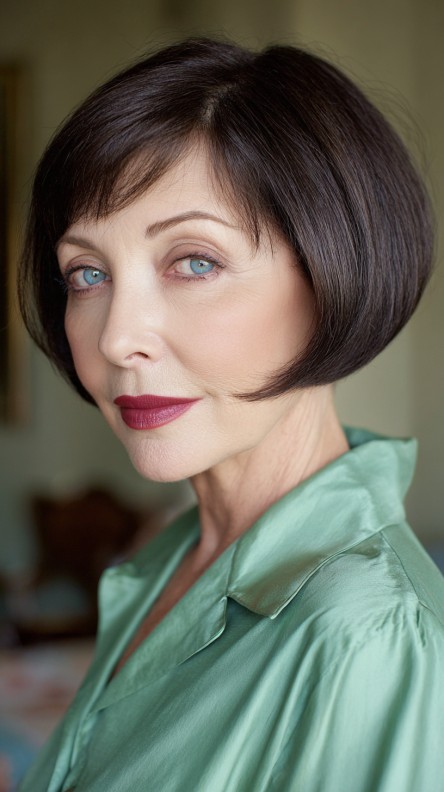 Sleek Modern Bob with Subtle Inward Flip