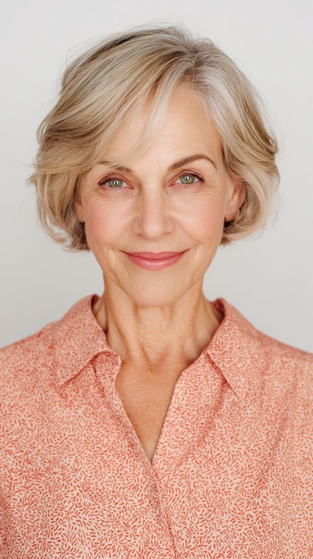 Textured Ear-Length Cut with Soft Volume