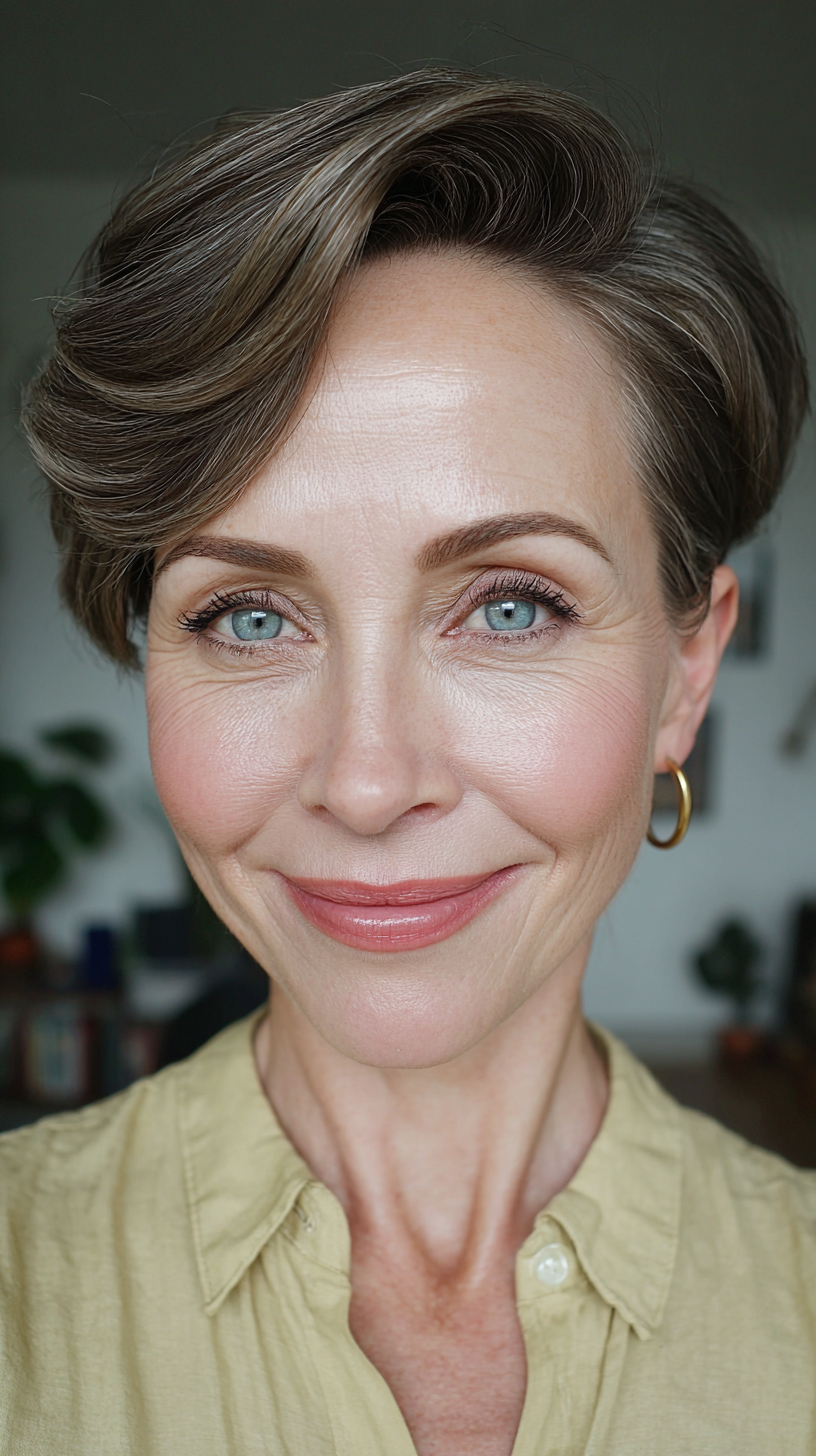 Chic Short Textured Pixie Cut