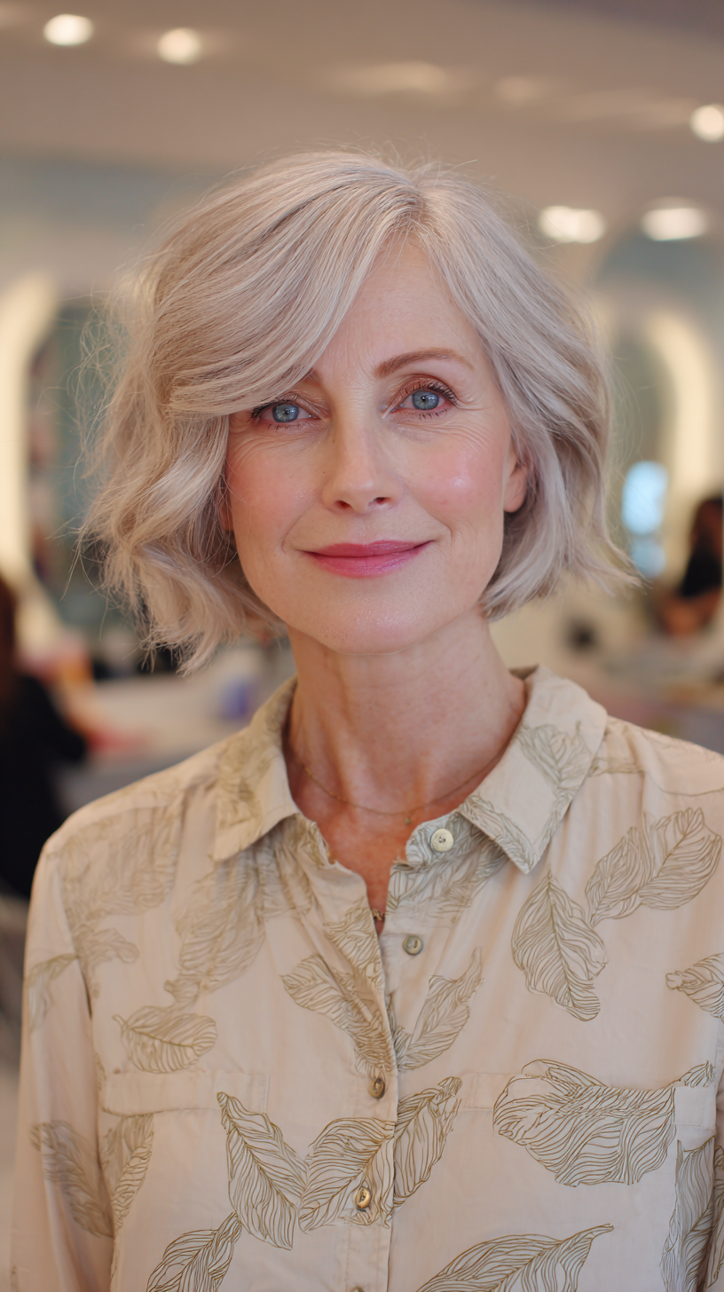 Chic Soft Waves with Subtle Layers