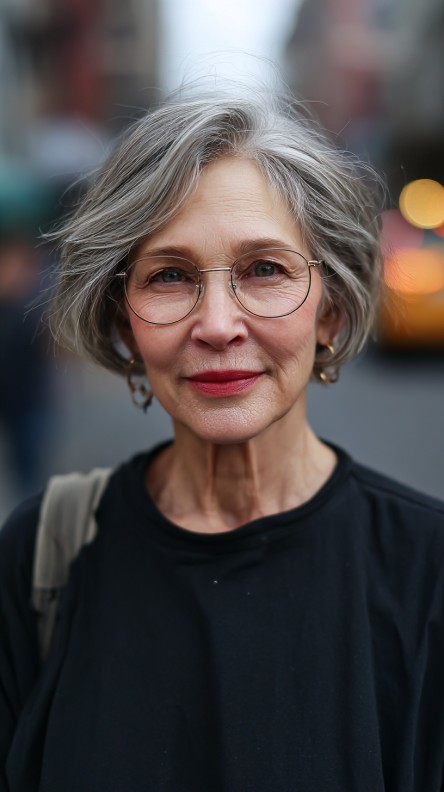 Chic Soft Wavy Bob with Layered Texture