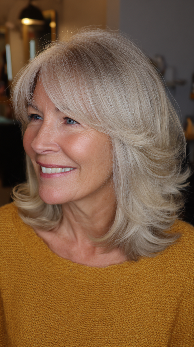 Soft Feathered Cut with Subtle Volume