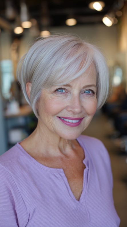 Soft Textured Bob with Subtle Layers