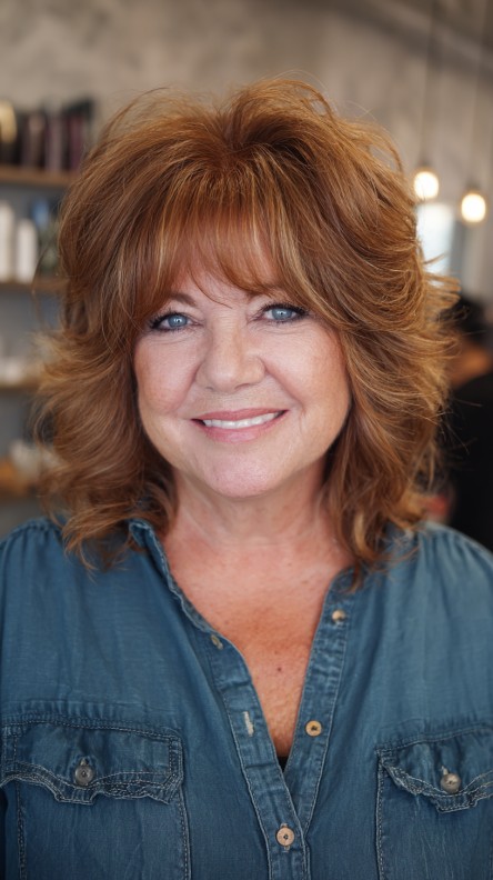 Charming Textured Bob with Soft Volume