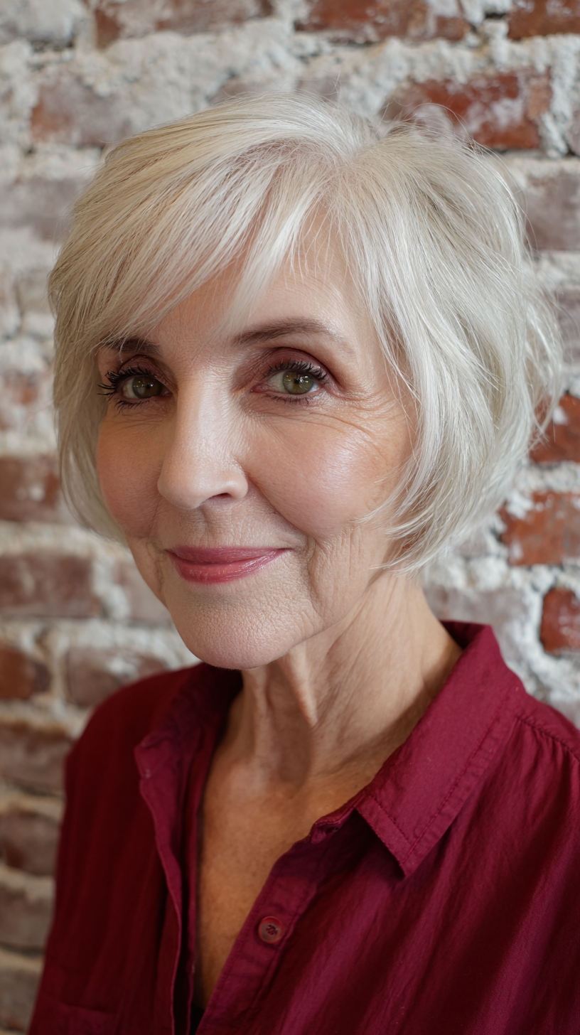 Chic Softly Textured Bob with Subtle Layers