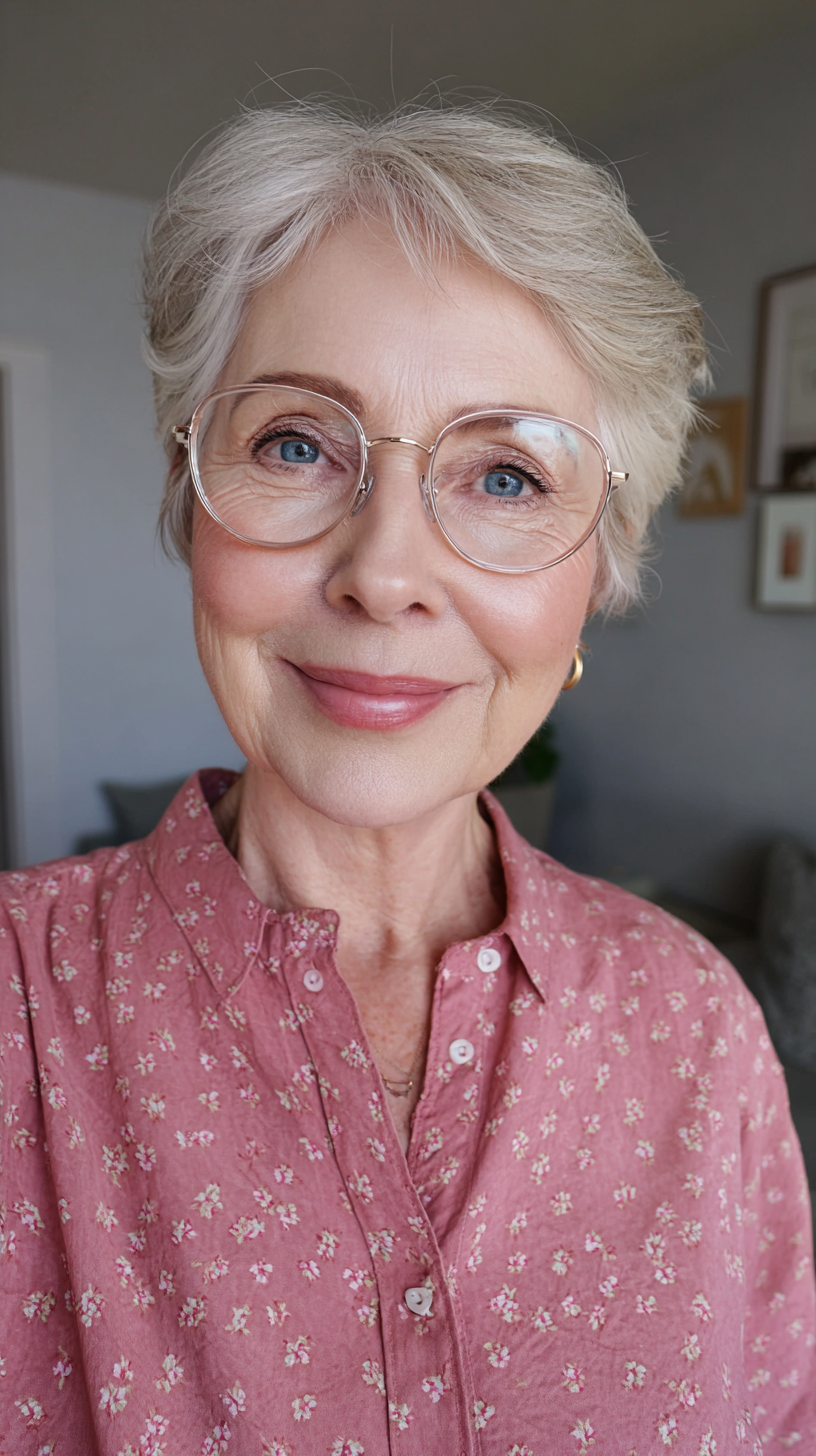 chic textured pixie cut with soft layers