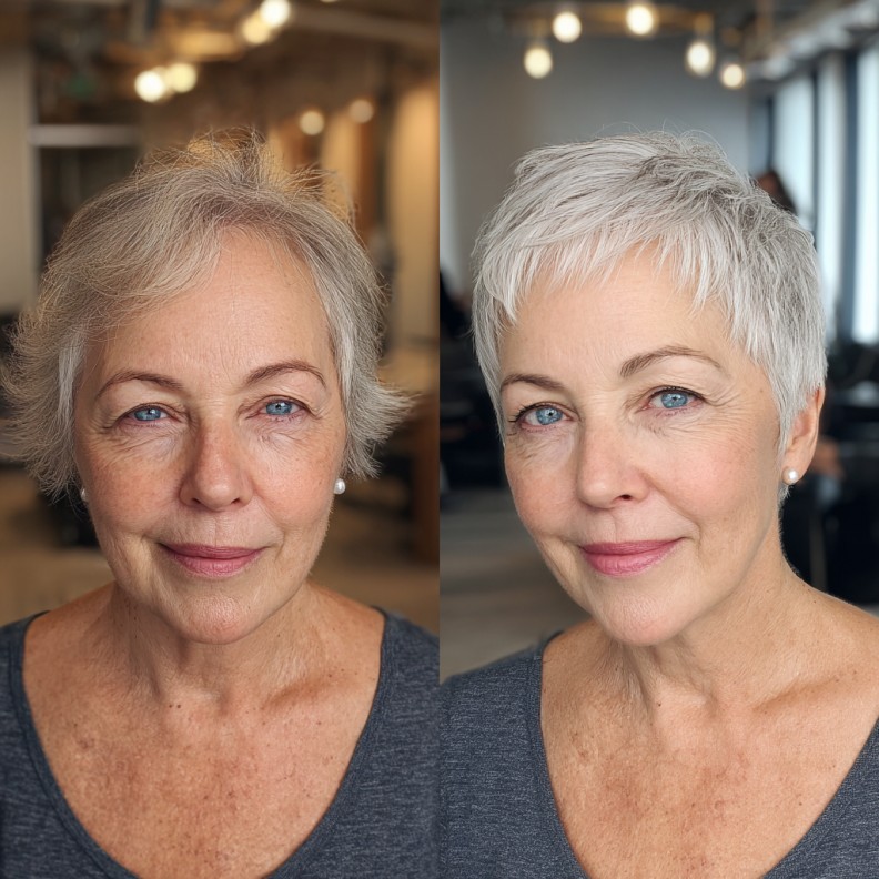 Stylish Textured Mini Pixie Cut with Soft Layers