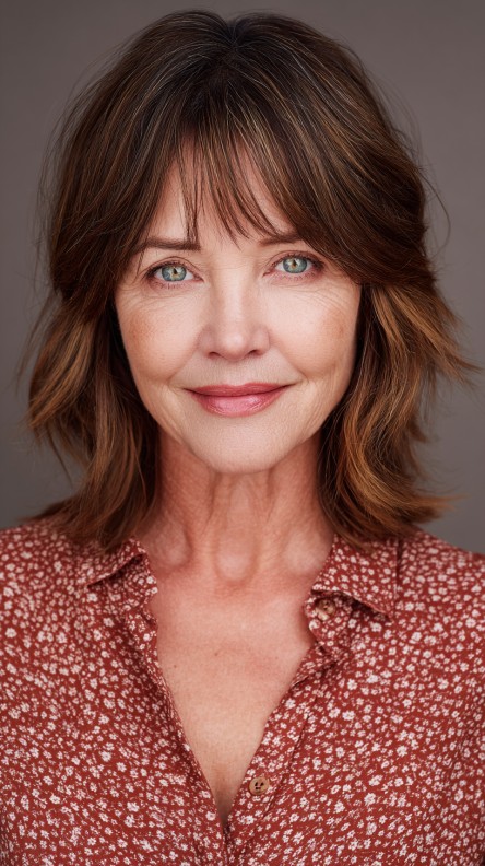 Textured Bob with Subtle Face-Framing Highlights