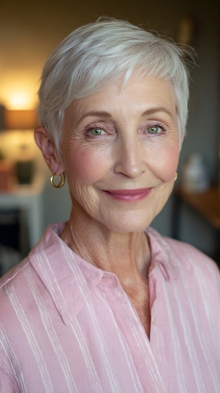 Chic Short Textured Pixie Cut