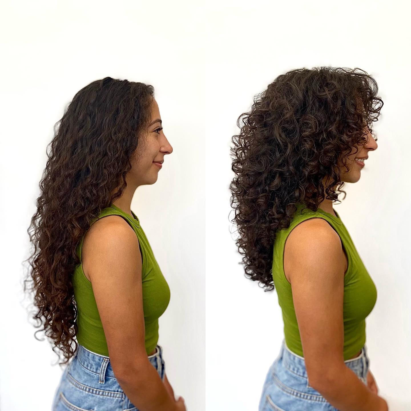Dynamic Curly Layers with Defined Bounce