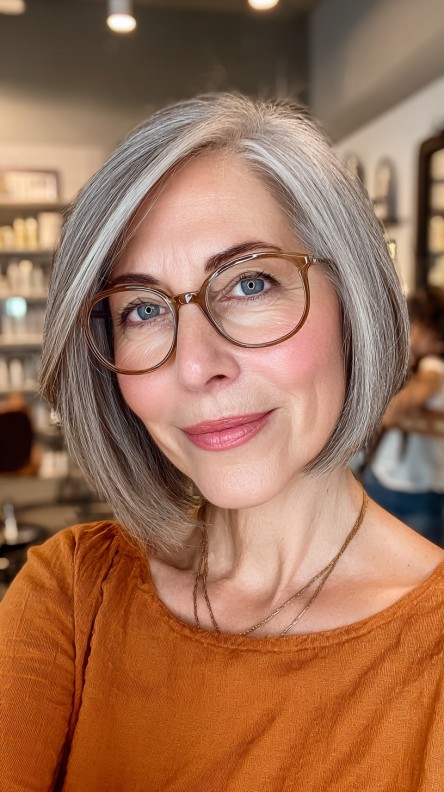 Modern Straight Lob with Subtle Layers