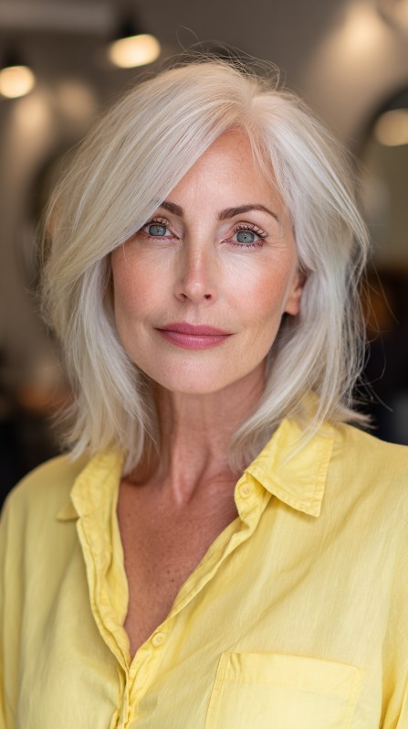 Elegant Soft Layered Cut with Subtle Movement