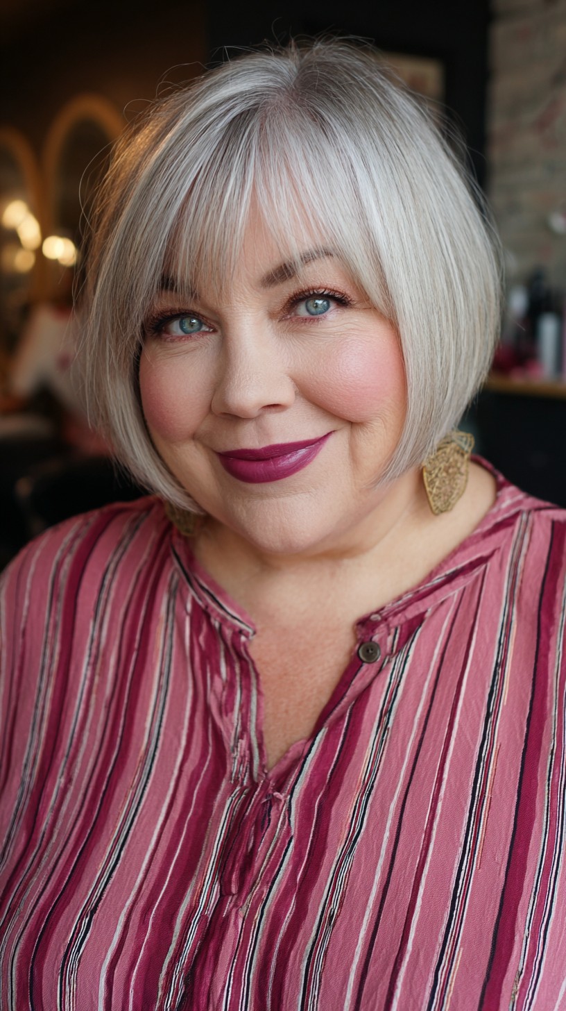 Modern Chic Textured Bob with Subtle Layers