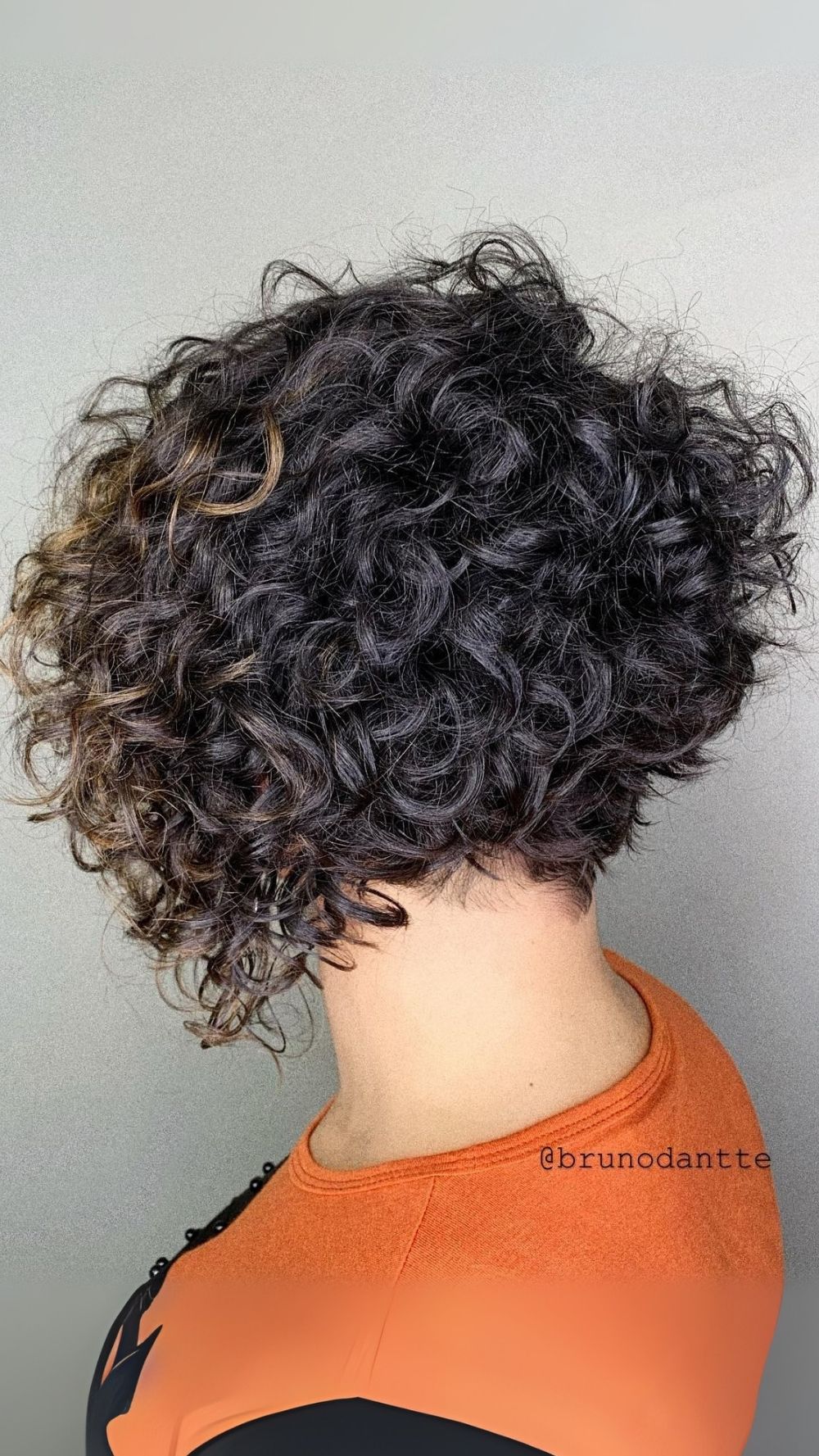 Textured Curly Bob with Dynamic Volume