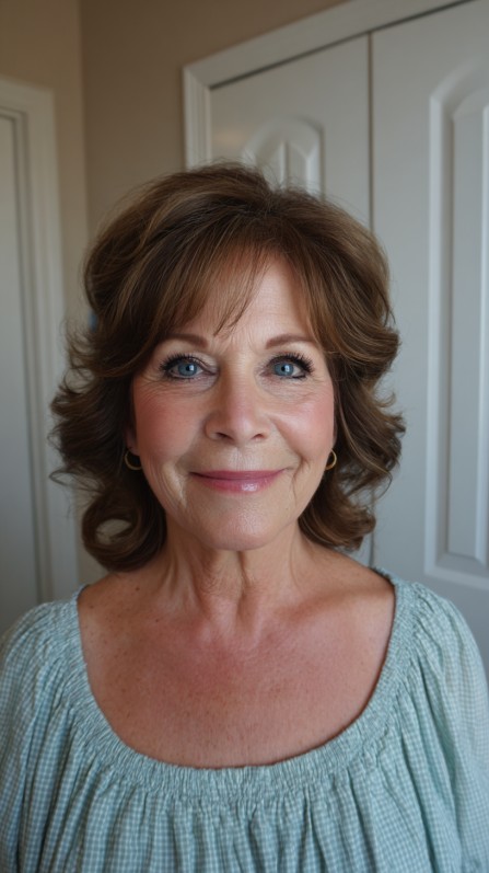 Textured Shoulder-Length Cut with Soft Volume