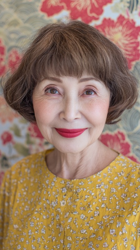 Charming Textured Bob with Soft Volume