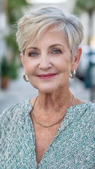 Chic Short Razor-Cut with Soft Volume