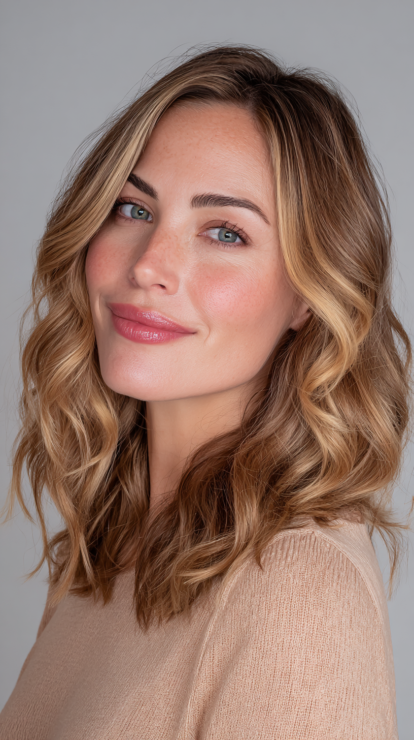 Effortless Beachy Waves with Soft Layers