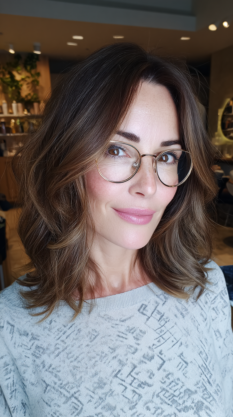 Modern Soft Waves with Face-Framing Layers