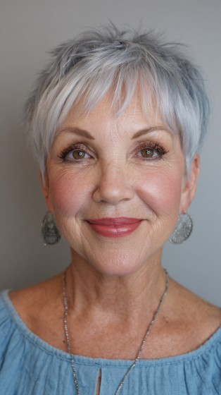 Playful Pixie with Textured Layers