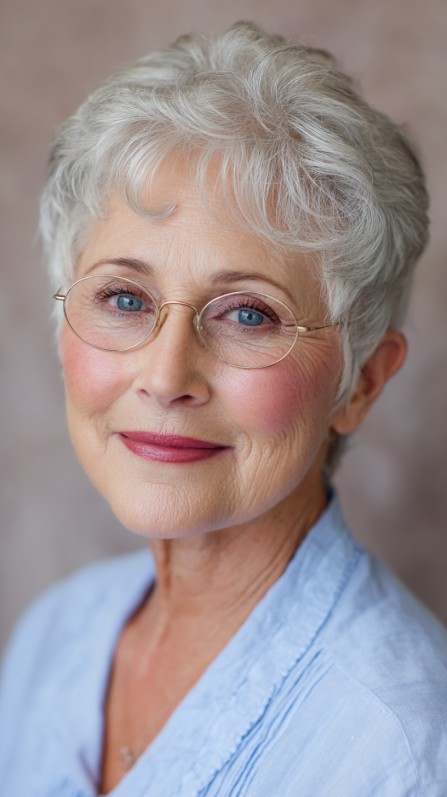 Textured Pixie Cut with Soft Layers