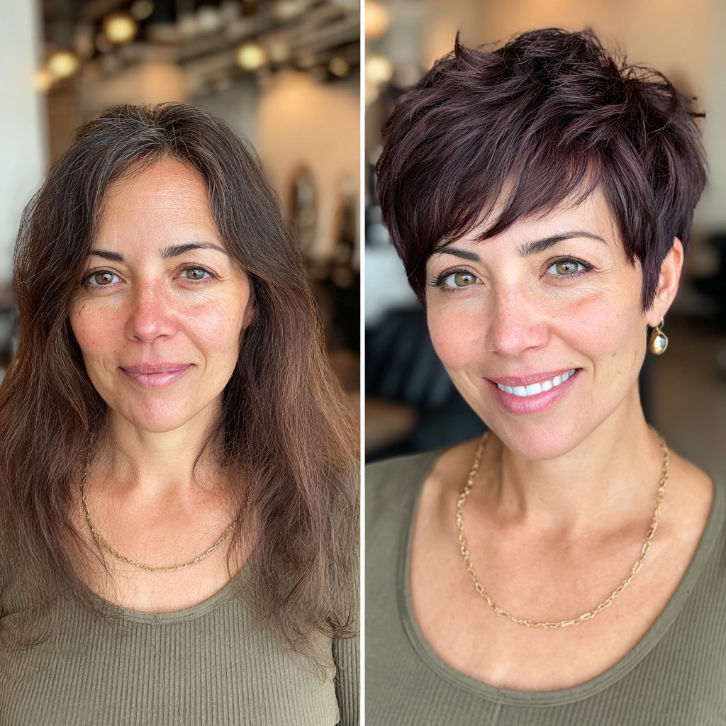 Chic Short Textured Pixie with Lively Layers