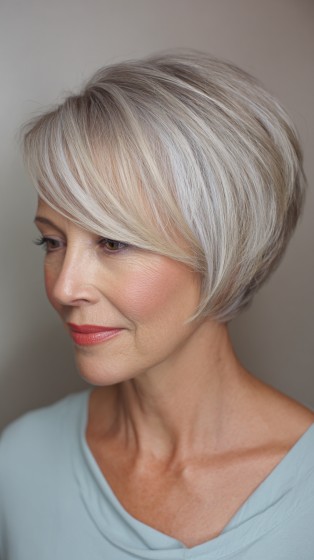 Modern Graduated Pixie Bob with Subtle Layering