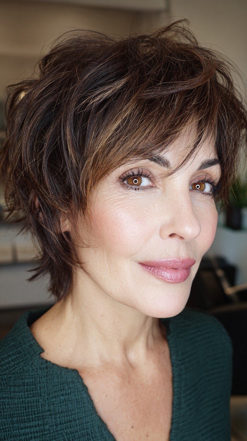 Textured Short Shag with Lively Layers