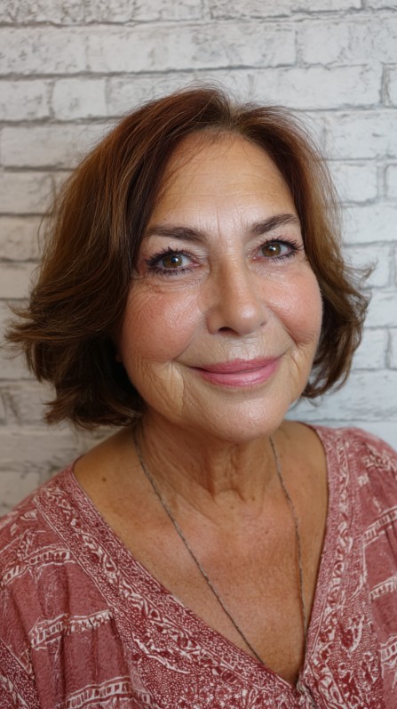 Charming Soft Textured Lob with Gentle Waves