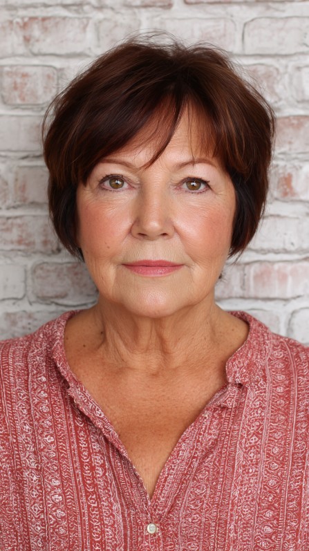 Chic Textured Short Bob with Soft Layers