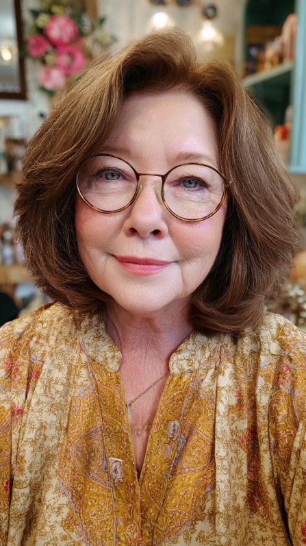 Chic Voluminous Neck-Length Cut with Soft Layers