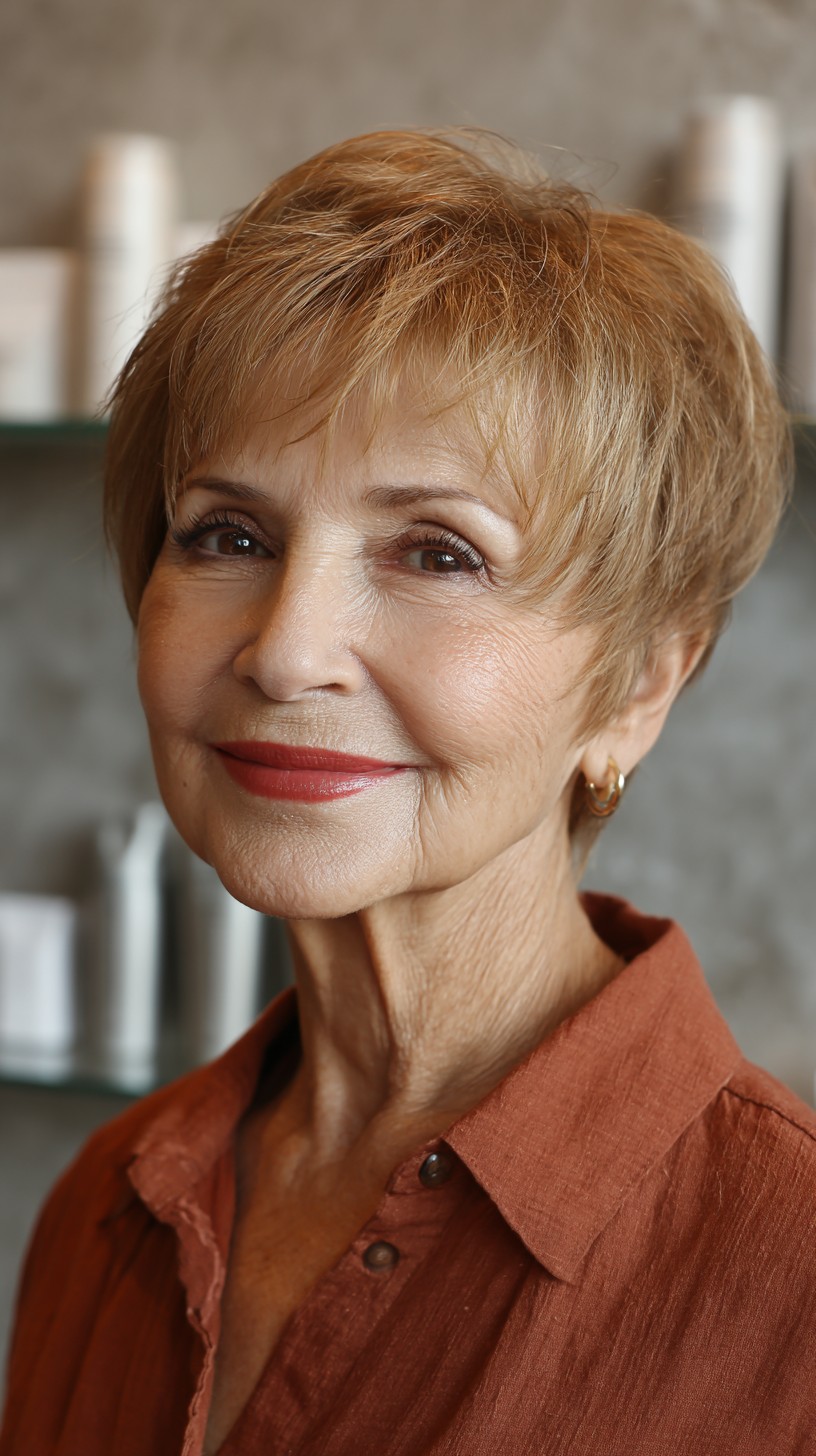 Classic Soft Pixie with Gentle Texture