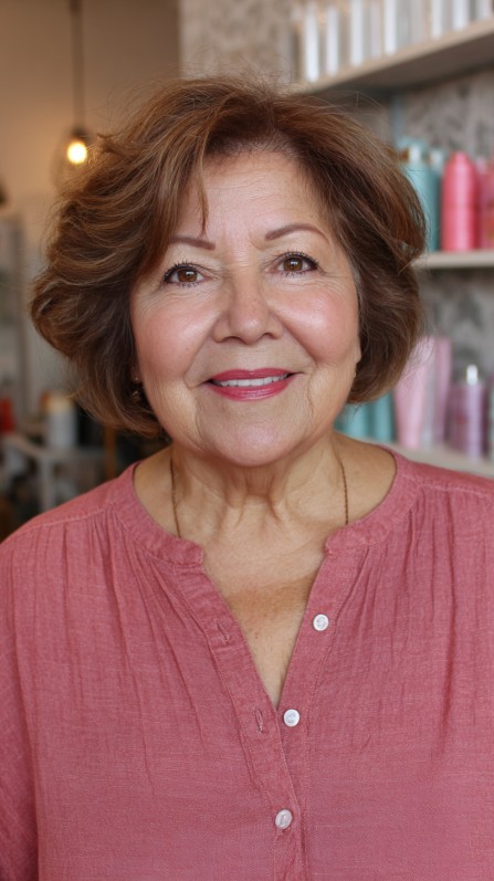 Layered Soft Volume Neck-Length Cut