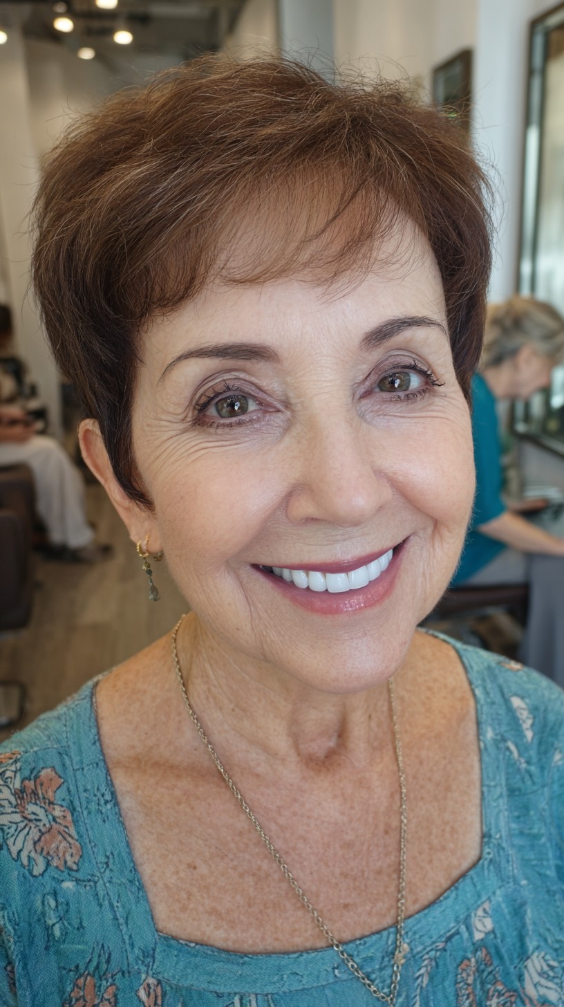 Soft Textured Pixie with Subtle Volume