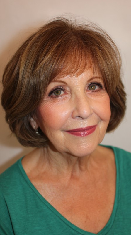 Softly Layered Neck-Length Cut with Subtle Volume