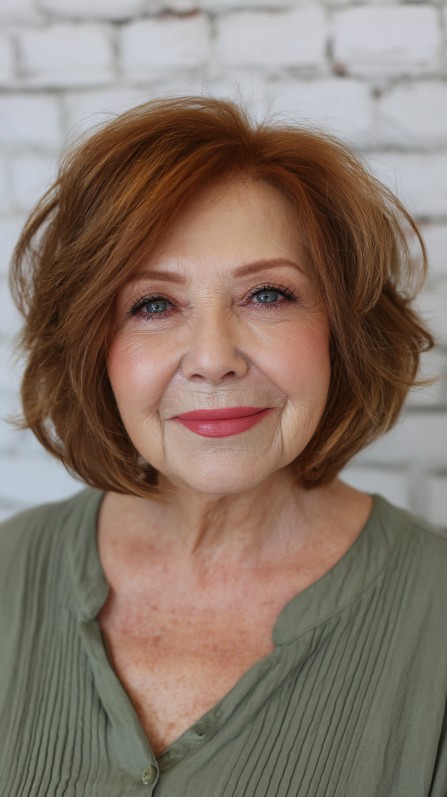 Textured Neck-Length Cut with Effortless Volume