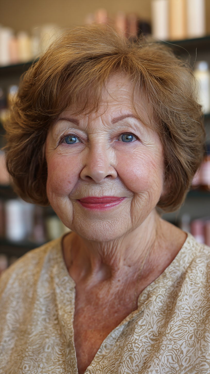 Chic Feathered Crop with Soft Volume