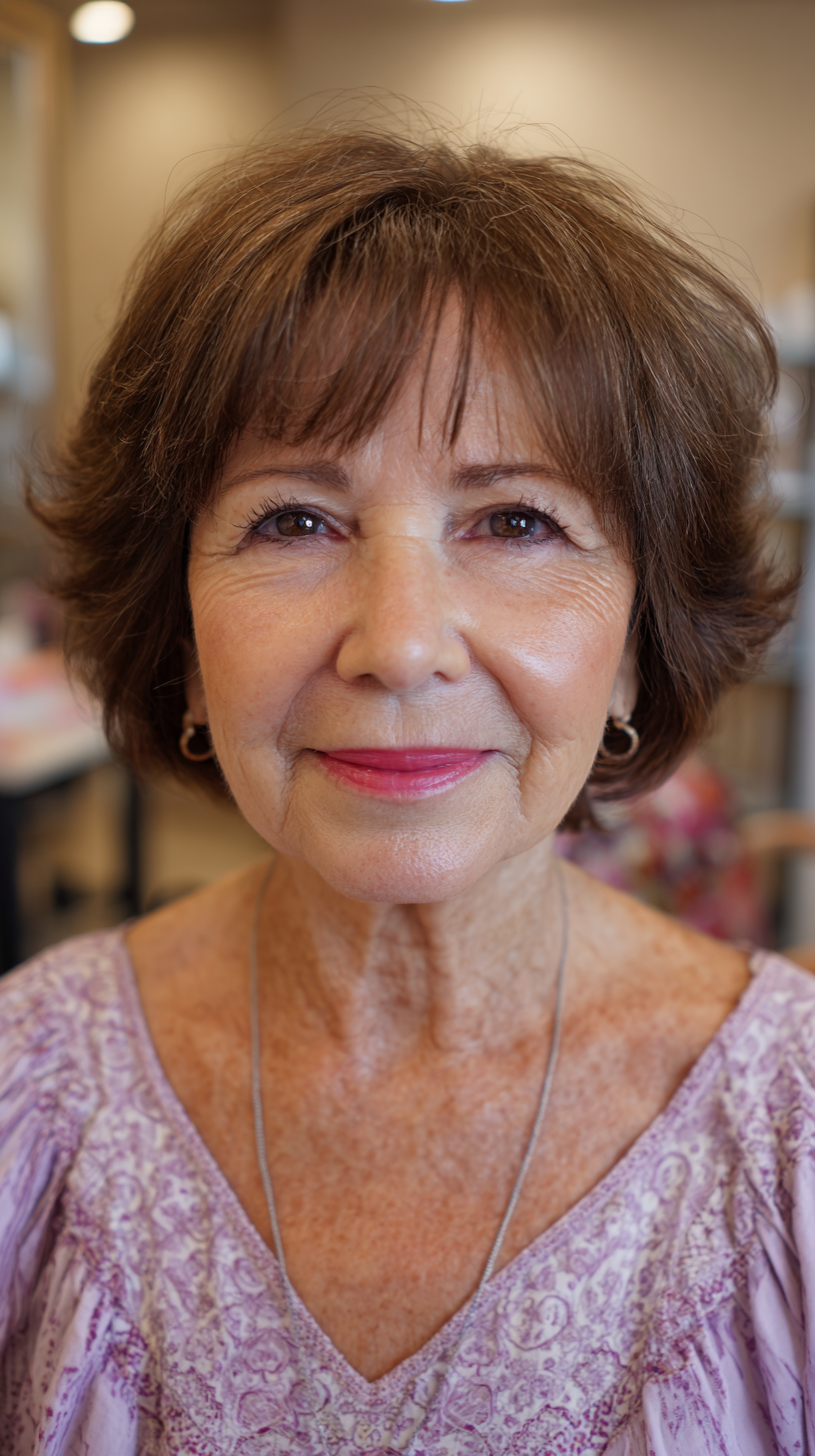 Chic Feathered Layered Cut with Soft Movement