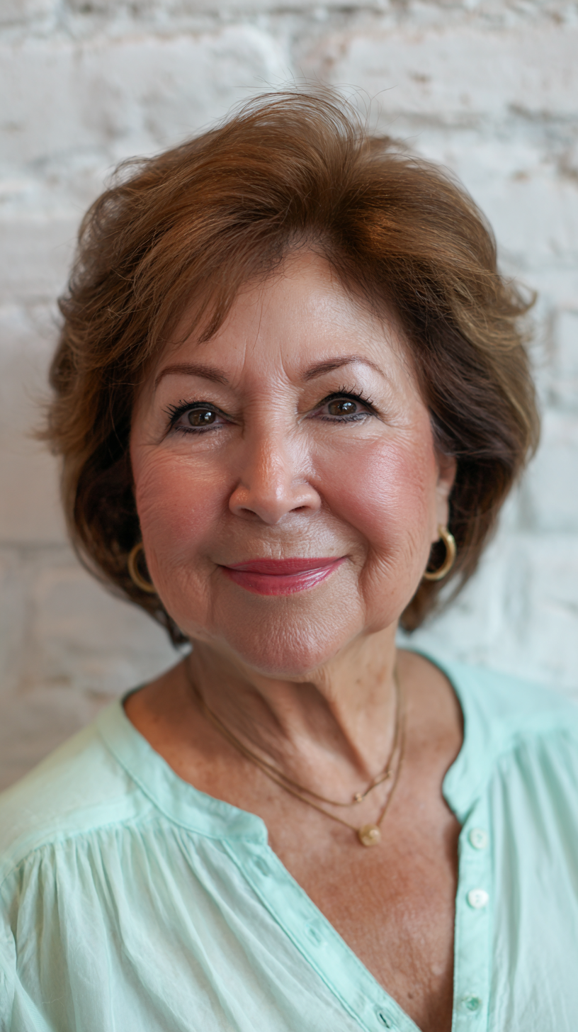 Chic Layered Feathered Cut with Soft Volume