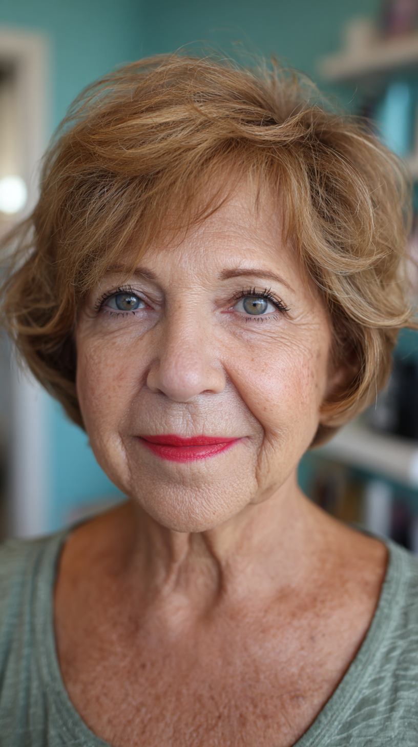 Chic Soft Feathered Cut with Gentle Texture