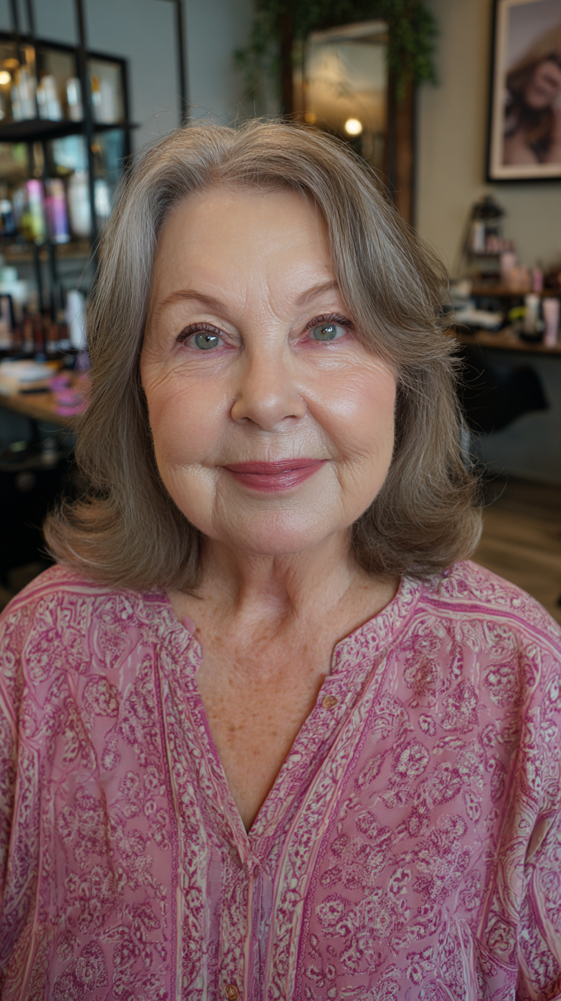 Soft Feathered Lob with Gentle Layers