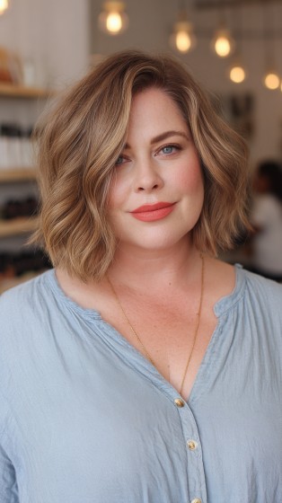 Textured Beachy Waves with Soft Layers