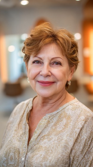 Textured Short Cut with Soft Volume