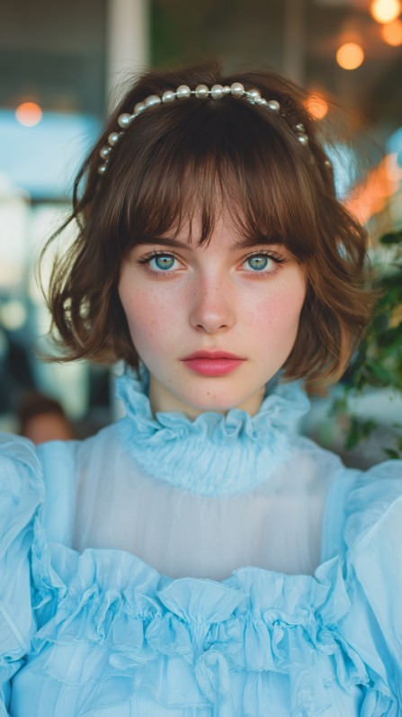 Chic Textured Bob with Subtle Waves