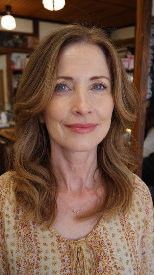 Charming Light Brown Layers with Soft Waves