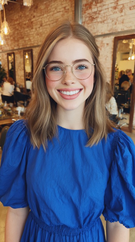 Chic Shoulder-Length Textured Cut with Soft Waves